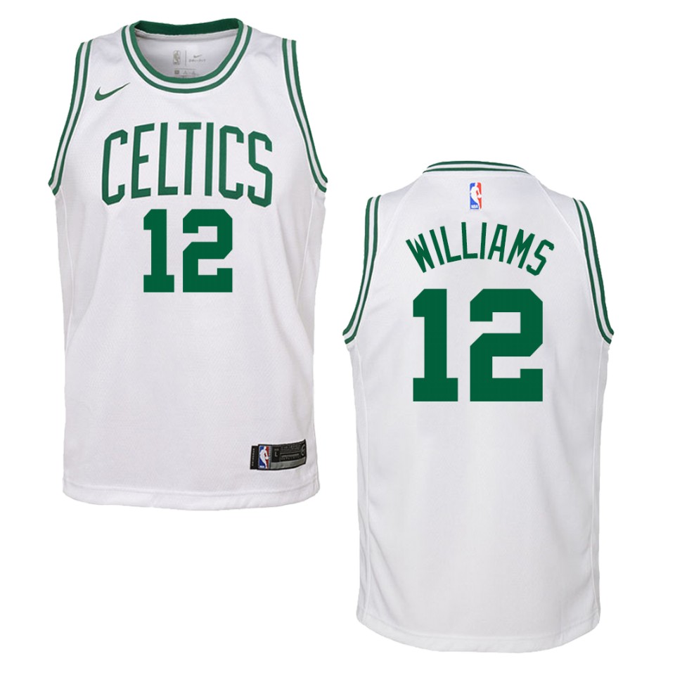 Youth Boston Celtics Grant Williams #12 Swingman Association White Jersey 2401SWSP